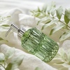 image:imageAmazerBath Soap Dispenser 2 Pack Green Glass Soap Dispenser with Pump Stainless Steel 142OZ Luxury Gold Hand Soap Bottles Bathroom KitchenGreen  Stainless Steel 1 Pack