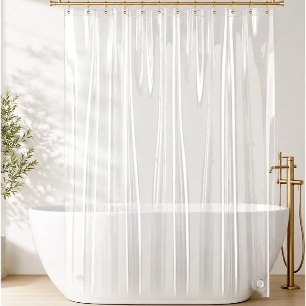 AMAZERBATH Waterproof Shower Liner and ShowerEssentials