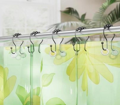 AMAZERBATH Waterproof Shower Liner and ShowerEssentials
